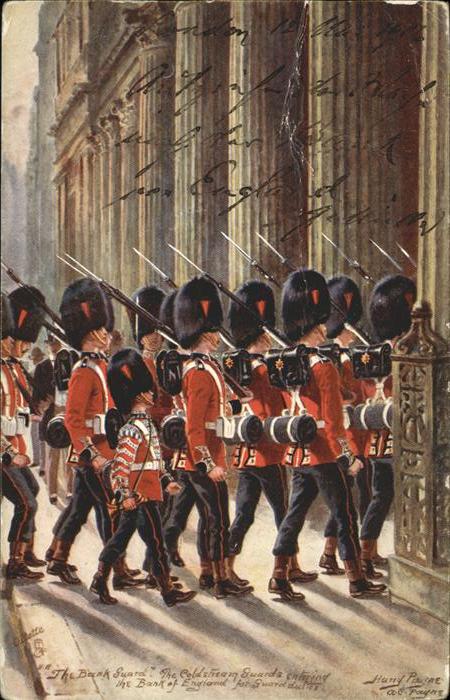 Verlag Tucks Oilette Nr. 9081 Bank Guard London