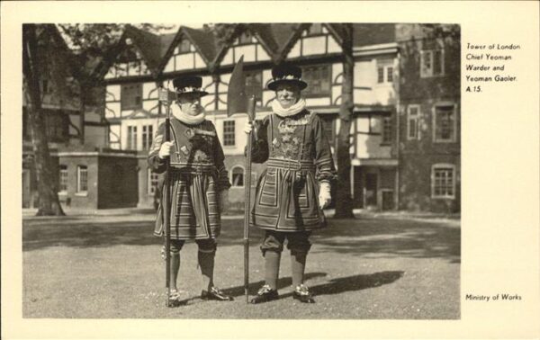 Leibgarde Wache Tower of London Yeoman