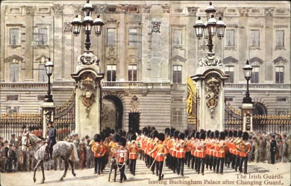 Leibgarde Wache Irish Guards Buckingham Palace
