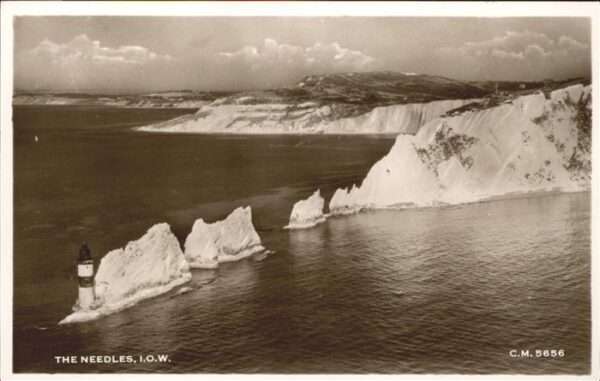 Leuchtturm Lighthouse The Needles Isle Of Wight