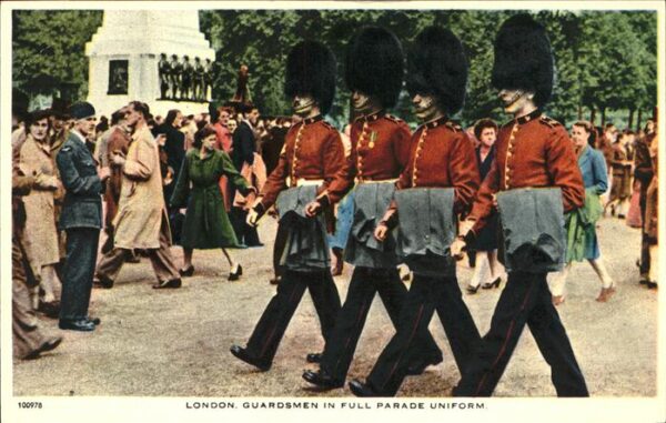 Leibgarde Wache London Uniform Parade