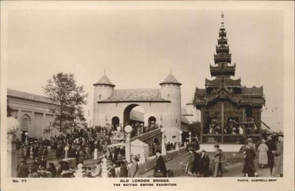 Expositions British Empire Exhibition Old London Br