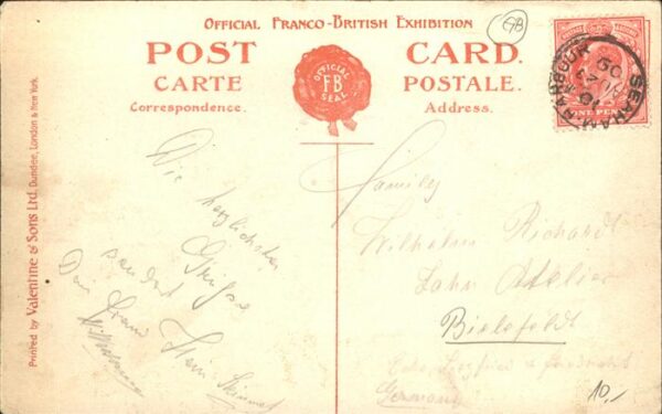 Exhibition Franco-British London 1908 Court of Honour – Bild 2