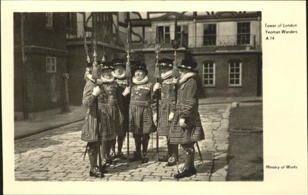 Leibgarde Wache Tower of London Yeoman Warders