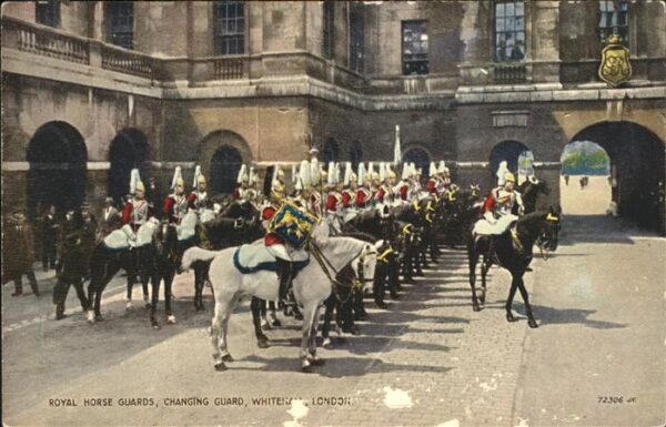 Leibgarde Wache Royal Horse guards Whitehall London