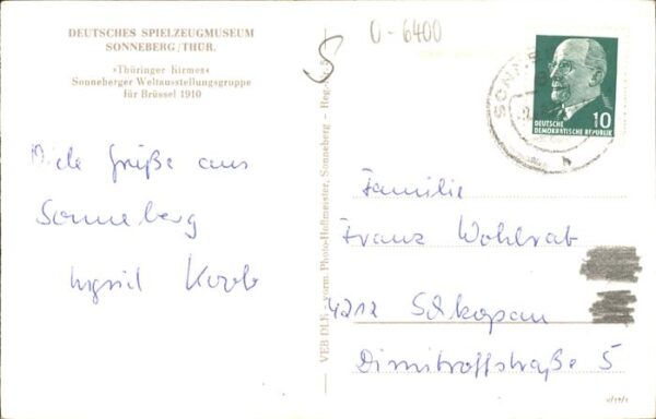 Kirmes Spielzeugmuseum Sonneberg Thüringen – Bild 2