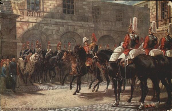 Leibgarde Wache Mounting Guard Whitehall