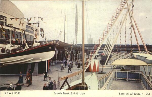 Festival of Britain London 1951 Seaside South Bank Exhibition