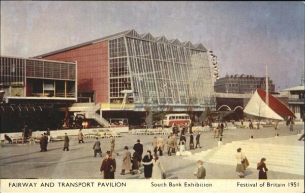 Festival of Britain London 1951 Fairway transport pavilion