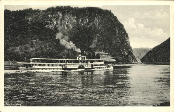 Dampfer Seitenrad Loreley