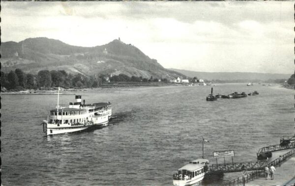 Dampfer Seitenrad Bad Godesberg Drachenfels
