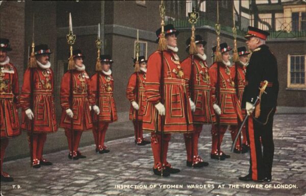 Leibgarde Wache Yeomen Ward Tower of London