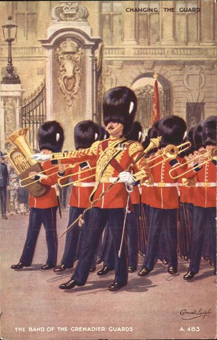 Leibgarde Wache Band Grenadier Guards Trompete