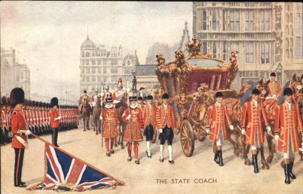 Pferdekutschen The State Coach Leibgarde England