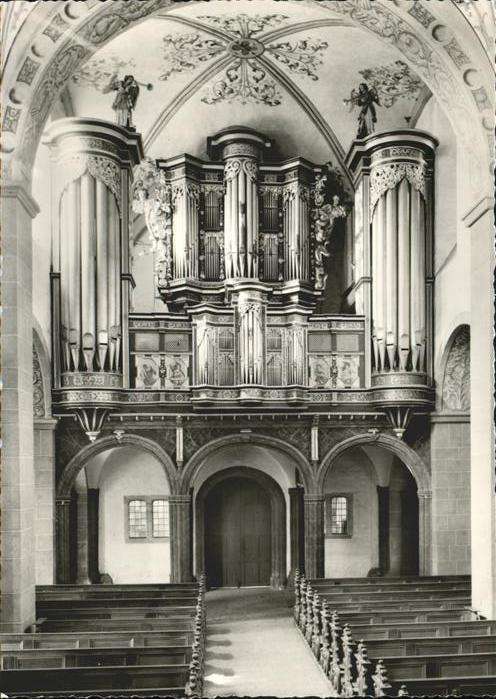 Kirchenorgel Klosterkirche Stienfeld Eifel