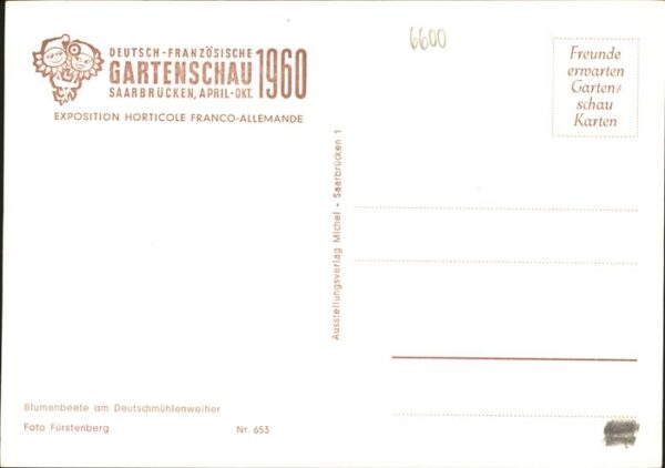 Bundesgartenschau Saarbrücken Blumenbeet – Bild 2