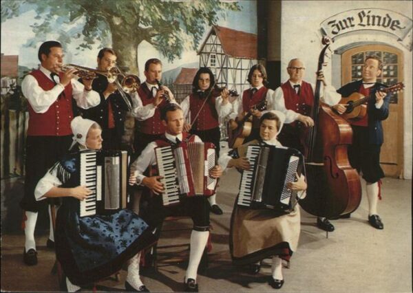 Handharmonika Hans von der Au Trachtengruppe Erbach