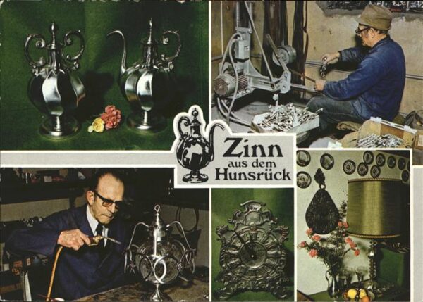Handwerk Zinn Hunsrück Giesserei Krummenau G Sch