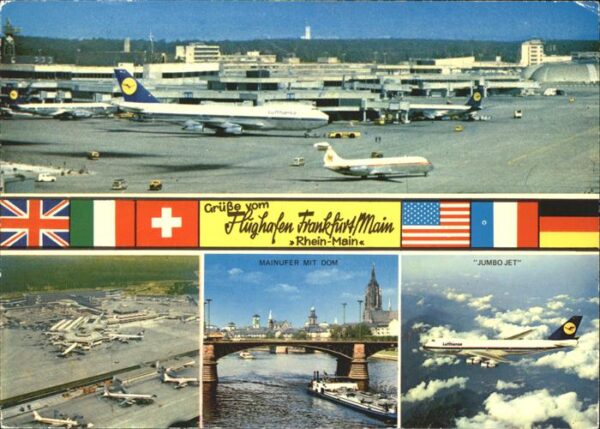 Flugzeuge Zivil Flughafen Frankfurt am Main