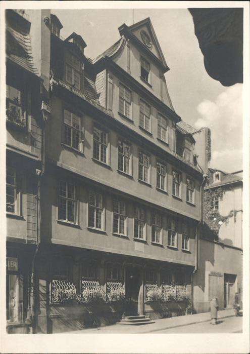 Goethe Johann Wolfgang von Geburtshaus Hirschgraben Frankfurt am M