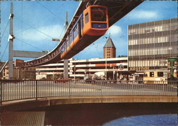 Schwebebahn Wuppertal Barmen Alter Markt