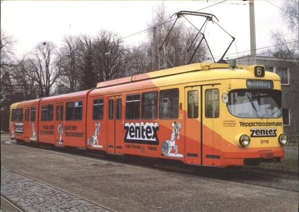 Strassenbahn Köln Wagen 3719 Zentex