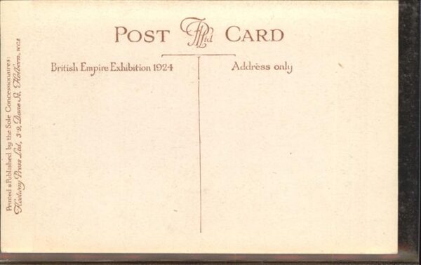 Exhibition British Empire 1924 Burmese Pavilion – Bild 2