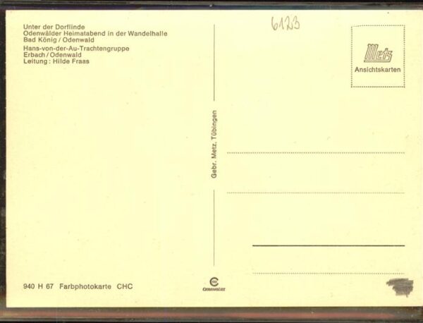 Trachten Hans von der Au Erbach – Bild 2