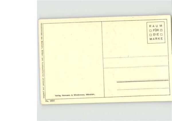 Kuenstlerkarte P Höcker No 1087 – Bild 2