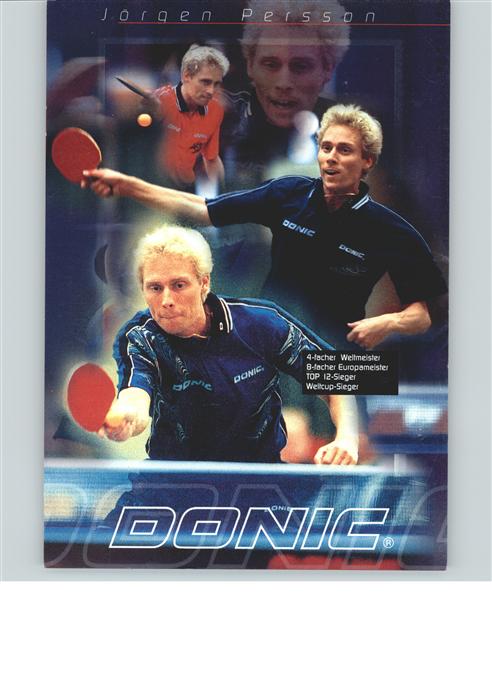 Tischtennis Jörgen Persson