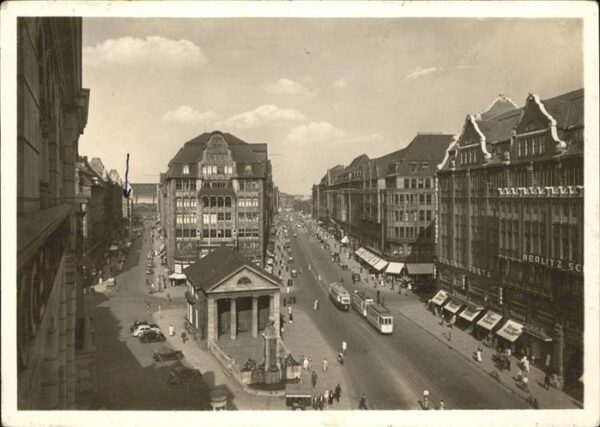 Strassenbahn Hamburg Mönchbergstrasse Spitalerstrass