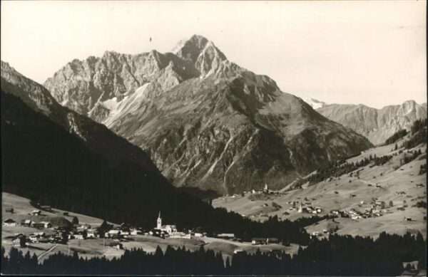 Mittelberg Kleinwalsertal Panorama Ritzlern Hirschegg Mittelberg