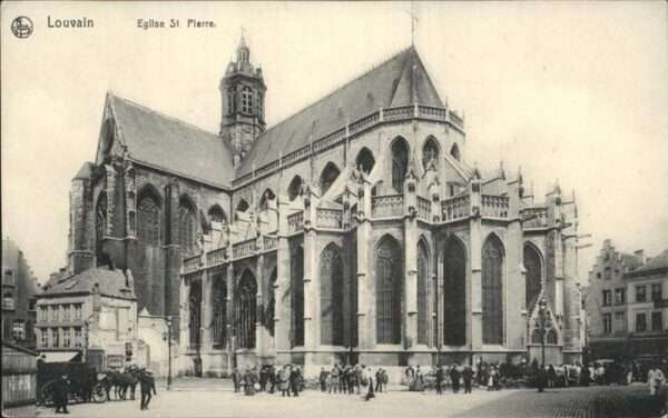 Leuven Eglise St. Pierre Flandre