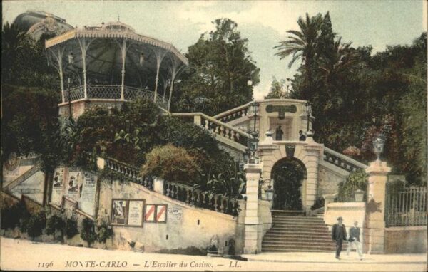 Monte-Carlo L Escalier du Casino