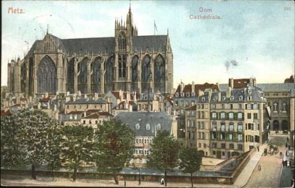 Metz  57 Moselle Cathedrale Saint_Etienne