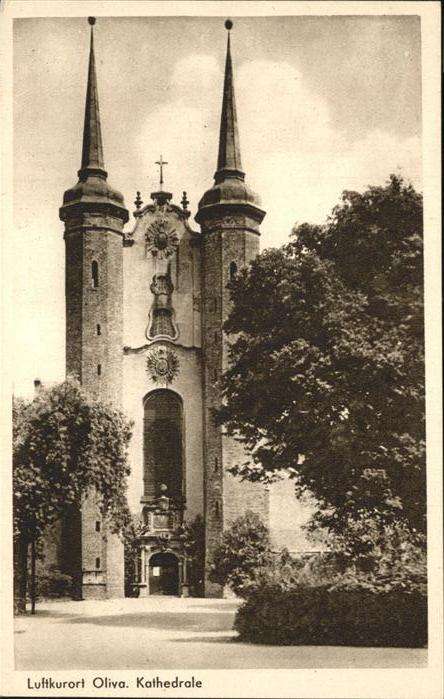 Oliva Westpreussen Danzig Gdansk Kathedrale