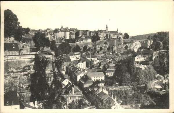 LUXEMBOURG  Luxemburg Grund et Ville Haute