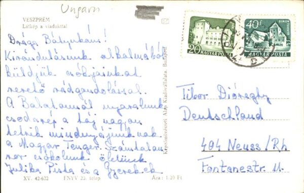 Veszprem Latkep a viadukttal – Bild 2