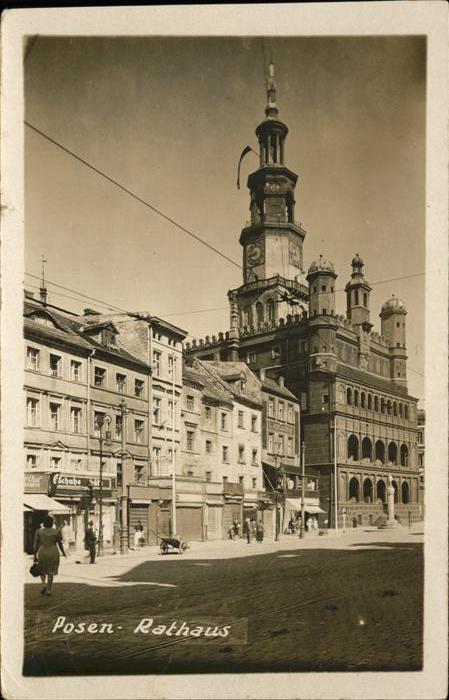 Posen Poznan Rathaus