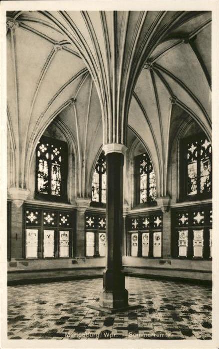 Marienburg Westpreussen Sommerremter in der Marienburg