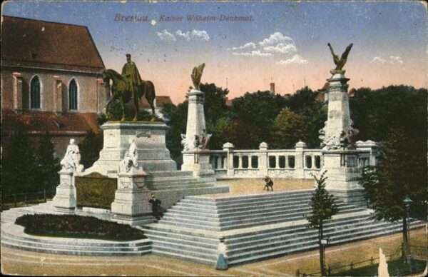 Breslau Niederschlesien Kaiser Wilhelm Denkmal