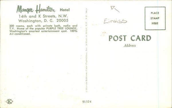 Washington DC Hotel Manger Hilton – Bild 2