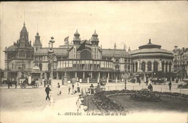 Ostende Oostende Le Kursaal vue du cote de la Ville