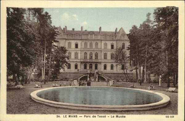 Le Mans Sarthe Parce de Tesse Le Musee