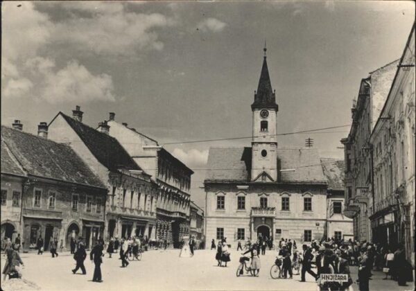 Varasdin Croatia Ortsansicht Kirche
