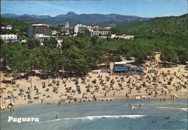 Paguera Mallorca Islas Baleares Panorama Strand