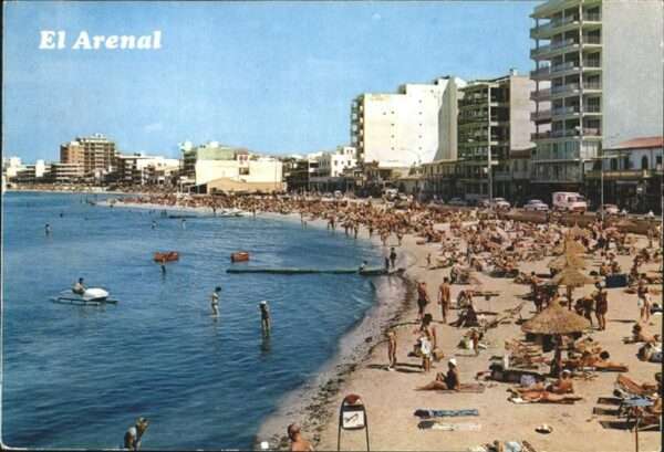 El Arenal Mallorca Vista parcial desde el Club Nautico Pla