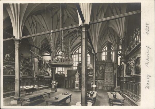 Danzig Westpreussen Artushof Der Saal
