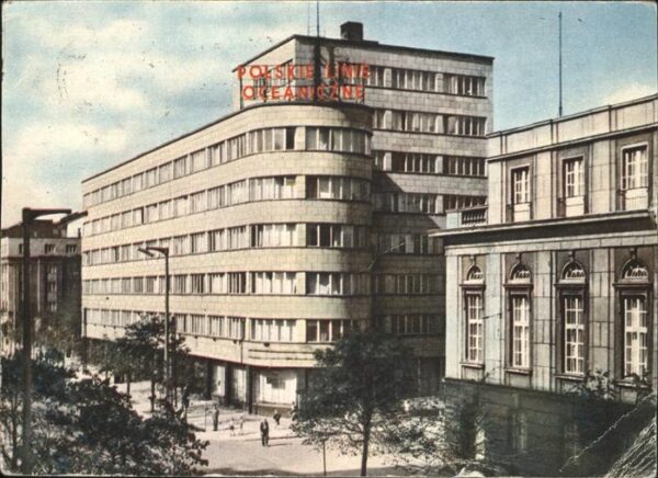 Gdynia Pommern Gmach Polskich Linii Oceanicznych The s