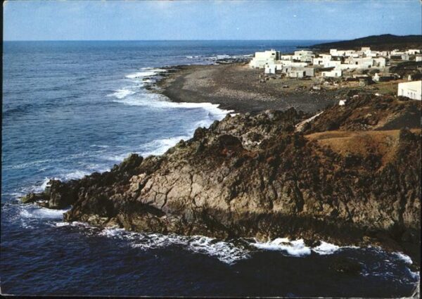Lanzarote Kanarische Inseln El Golfo vista parcial